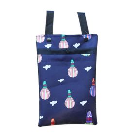 Bike Bicycle Front Tube Bag Bike Disassemble Handlebar Bag - Cartoon Hot Air Balloon