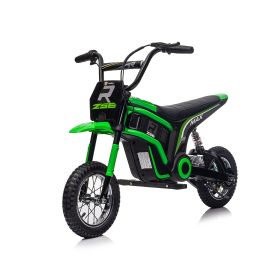 24V14ah Kids Ride On 24V Electric Toy Motocross Motorcycle Dirt Bike-XXL large,Speeds up to 14.29MPH,Dual Suspension, Hand-Operated Dual Brakes