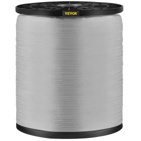 VEVOR 1250Lbs Polyester Pull Tape, 3153' x 1/2" Flat Tape for Wire & Cable Conduit Work Variable Functions