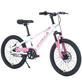 ZUKKA Mountain Bike,20 Inch MTB for Boys and Girls Age 7-10 Years,Multiple Colors (Color: as Pic)